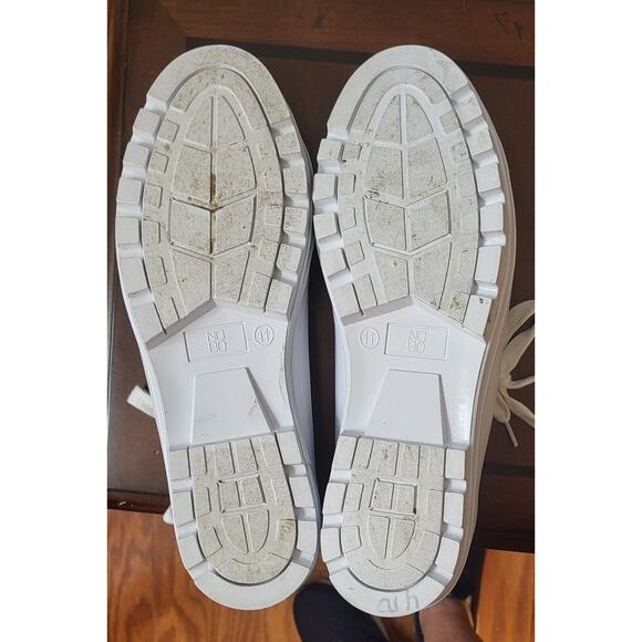 No Boundaries Womens Classic Lace up Canvas Sneaker Black with White Sole 11 - Picture 14 of 16